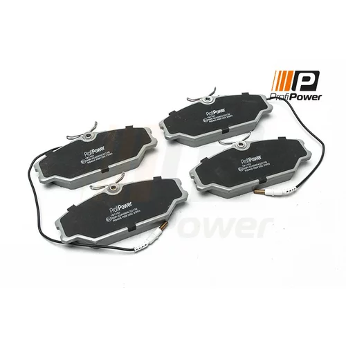 Sada brzdových platničiek kotúčovej brzdy ProfiPower 1B1103