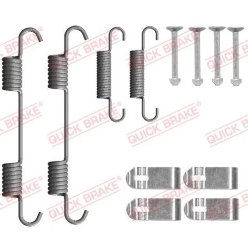 Sada príslušenstva čeľustí parkovacej brzdy QUICK BRAKE 105-0078