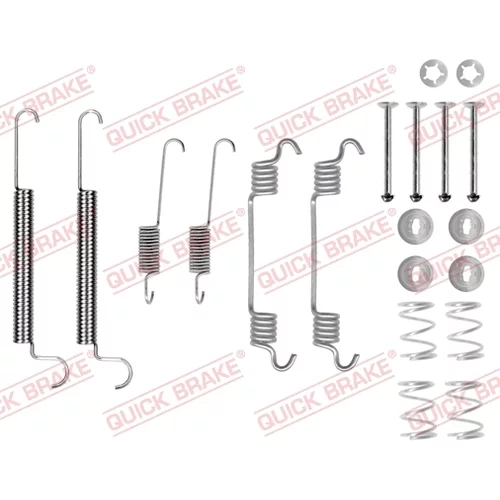 Sada príslušenstva brzdovej čeľuste QUICK BRAKE 105-0766