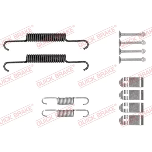 Sada príslušenstva čeľustí parkovacej brzdy QUICK BRAKE 105-0881