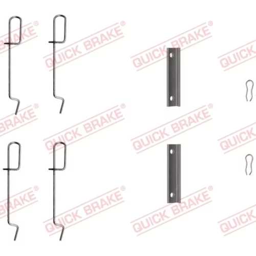 Sada príslušenstva obloženia kotúčovej brzdy QUICK BRAKE 109-1125