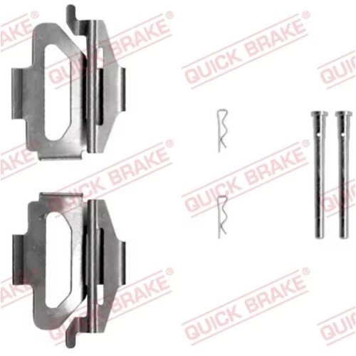 Sada príslušenstva obloženia kotúčovej brzdy QUICK BRAKE 109-1225