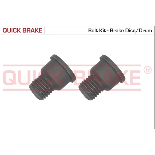 sada skrutiek, brzdový kotúč QUICK BRAKE 11664K