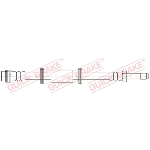 Brzdová hadica QUICK BRAKE 32.826