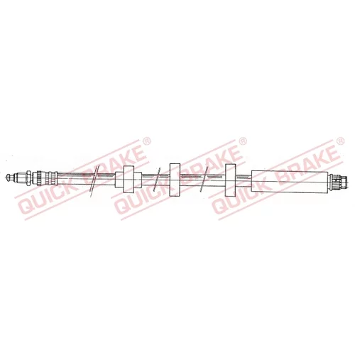 Brzdová hadica 32.909 (Quick Brake)