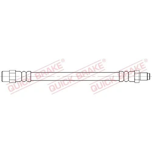 Brzdová hadica QUICK BRAKE 37.045