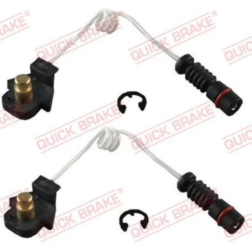 Výstražný kontakt opotrebenia brzdového obloženia QUICK BRAKE WS 0184 A