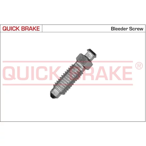 Odvzdušňovacia skrutka/ventil QUICK BRAKE 0123