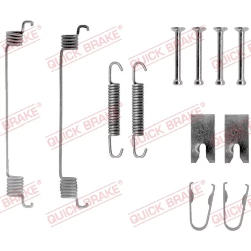 Sada príslušenstva brzdovej čeľuste QUICK BRAKE 105-0794