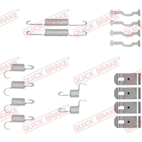 Sada príslušenstva čeľustí parkovacej brzdy QUICK BRAKE 105-0876