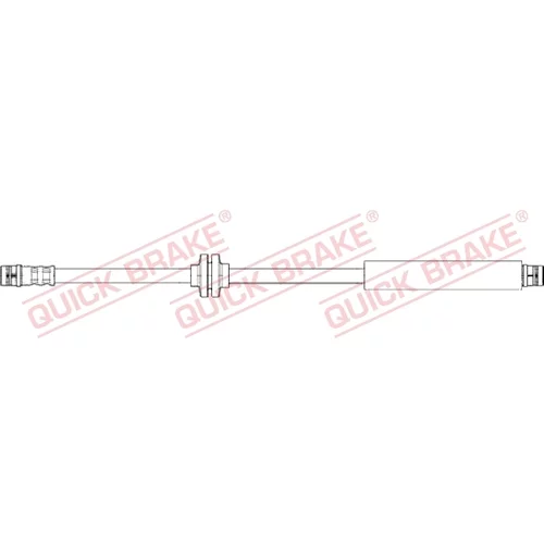 Brzdová hadica QUICK BRAKE 22.416