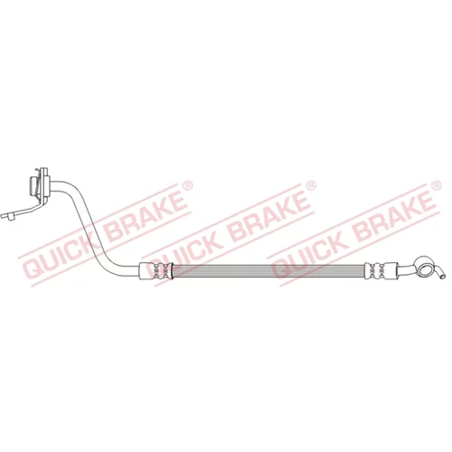 Brzdová hadica QUICK BRAKE 50.737