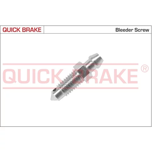 Odvzdušňovacia skrutka/ventil QUICK BRAKE 0015