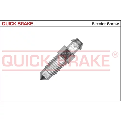 Odvzdušňovacia skrutka/ventil 0053X (Quick Brake)