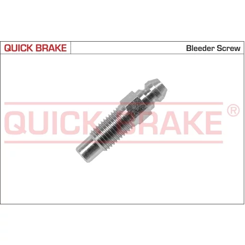 Odvzdušňovacia skrutka/ventil QUICK BRAKE 0089