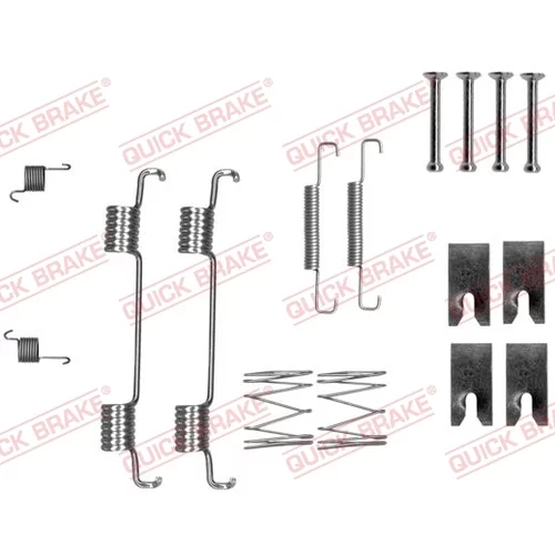 Sada príslušenstva čeľustí parkovacej brzdy QUICK BRAKE 105-0023