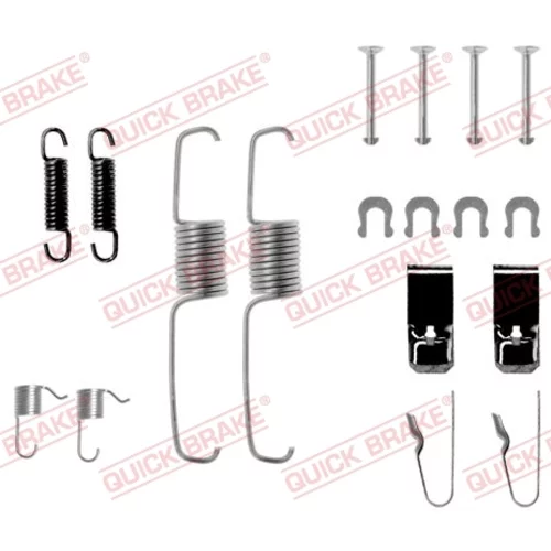 Sada príslušenstva brzdovej čeľuste QUICK BRAKE 105-0534