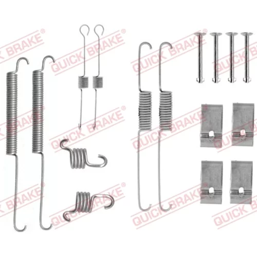 Sada príslušenstva brzdovej čeľuste QUICK BRAKE 105-0688