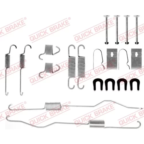 Sada príslušenstva brzdovej čeľuste QUICK BRAKE 105-0694