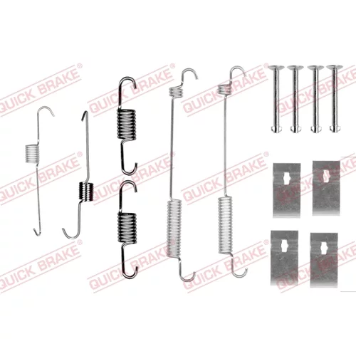 Sada príslušenstva brzdovej čeľuste QUICK BRAKE 105-0846