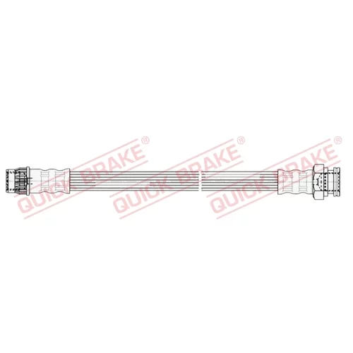 Brzdová hadica QUICK BRAKE 25.021