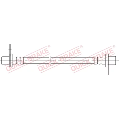 Brzdová hadica QUICK BRAKE 25.087