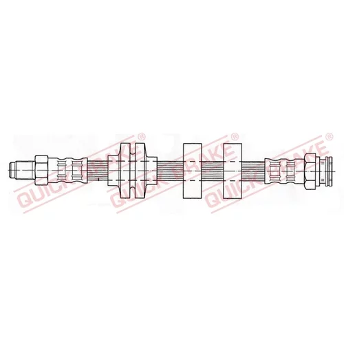 Brzdová hadica QUICK BRAKE 37.904