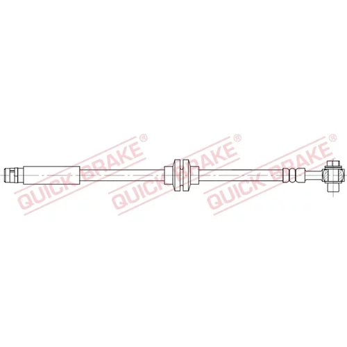 Brzdová hadica QUICK BRAKE 50.206X