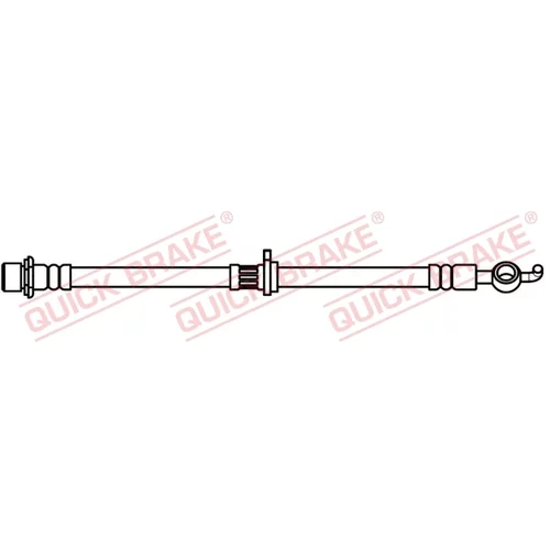 Brzdová hadica QUICK BRAKE 50.754