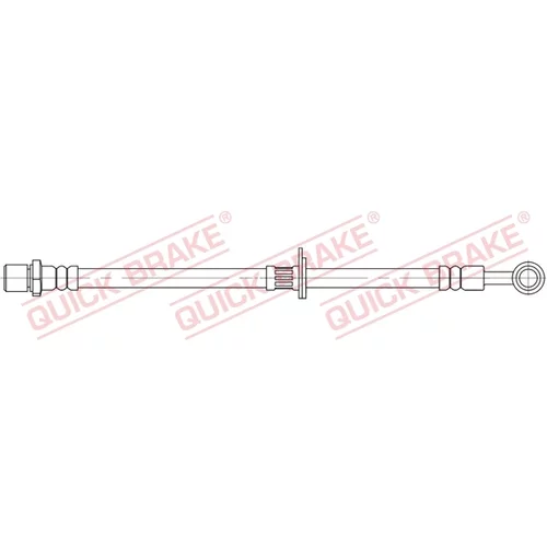 Brzdová hadica QUICK BRAKE 58.822