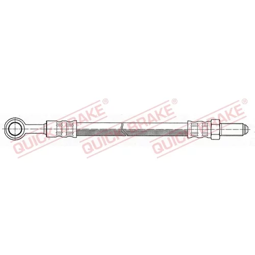 Brzdová hadica QUICK BRAKE 70.004