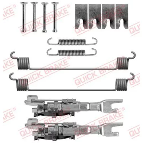 Sada príslušenstva brzdovej čeľuste QUICK BRAKE 105-0056S