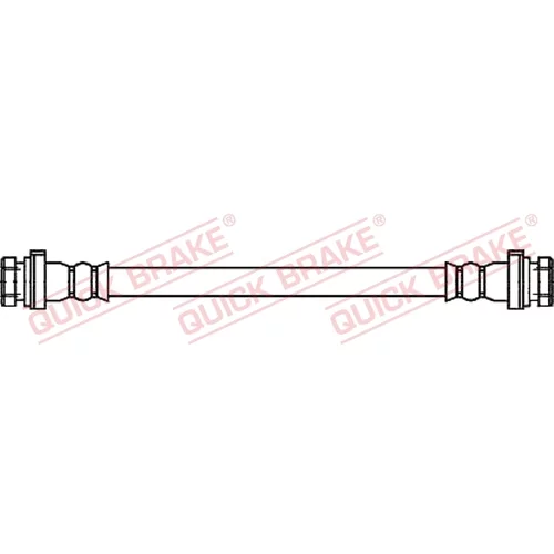 Brzdová hadica QUICK BRAKE 25.034