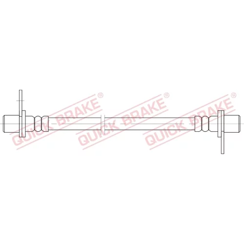 Brzdová hadica QUICK BRAKE 25.085