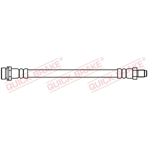 Brzdová hadica QUICK BRAKE 37.056