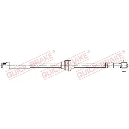 Brzdová hadica QUICK BRAKE 50.202X