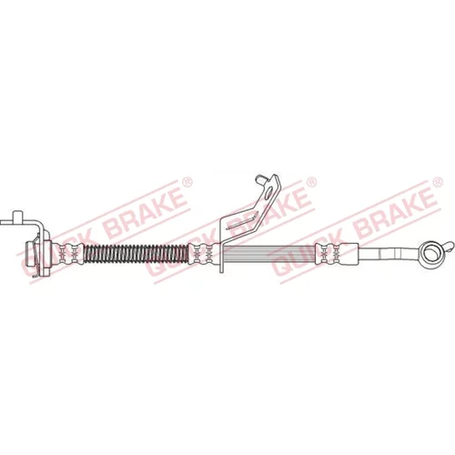 Brzdová hadica QUICK BRAKE 50.722