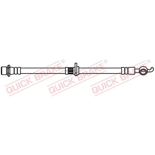 Brzdová hadica QUICK BRAKE 50.751