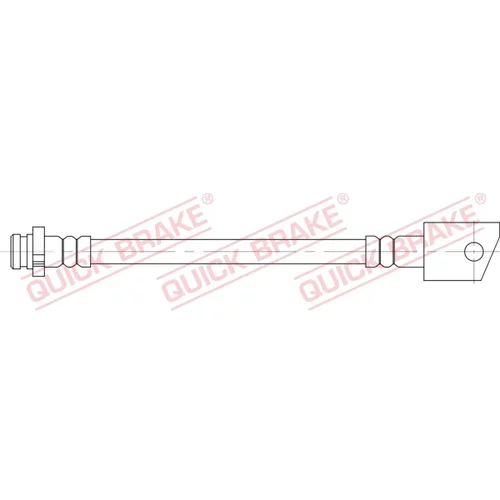 Brzdová hadica QUICK BRAKE 60.013