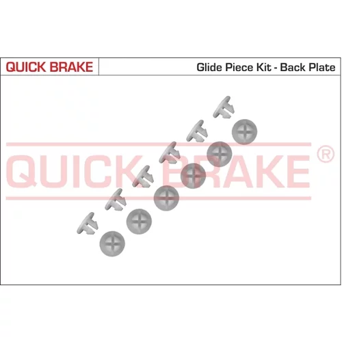 Sada príslušenstva brzdovej čeľuste QUICK BRAKE 6859K