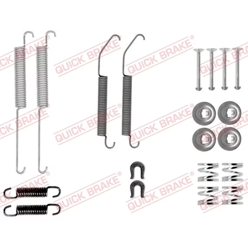 Sada príslušenstva brzdovej čeľuste QUICK BRAKE 105-0033