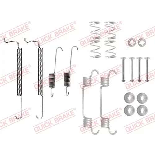 Sada príslušenstva brzdovej čeľuste QUICK BRAKE 105-0043