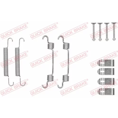 Sada príslušenstva čeľustí parkovacej brzdy QUICK BRAKE 105-0044