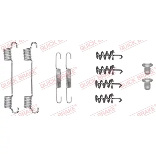 Sada príslušenstva čeľustí parkovacej brzdy QUICK BRAKE 105-0051