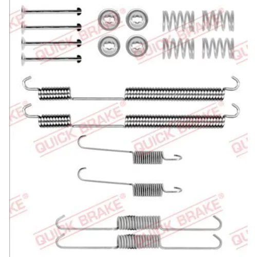 Sada príslušenstva brzdovej čeľuste QUICK BRAKE 105-0753