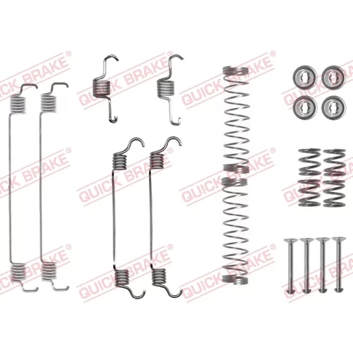 Sada príslušenstva brzdovej čeľuste QUICK BRAKE 105-0835