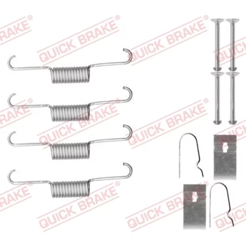 Sada príslušenstva čeľustí parkovacej brzdy QUICK BRAKE 105-0884