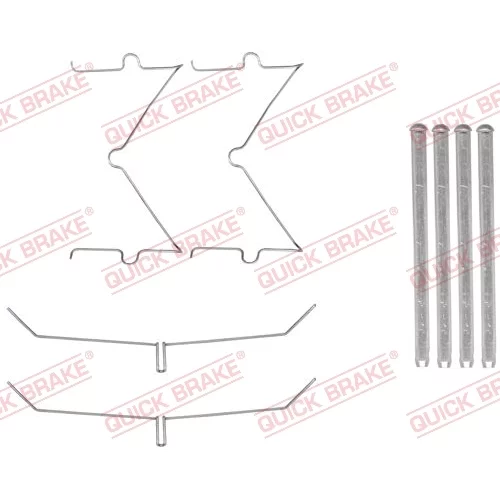 Sada príslušenstva obloženia kotúčovej brzdy QUICK BRAKE 109-1885
