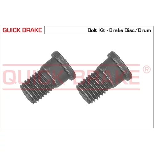 sada skrutiek, brzdový kotúč QUICK BRAKE 11666K