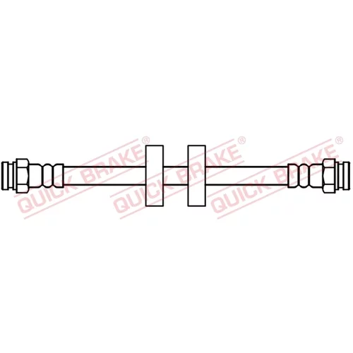 Brzdová hadica QUICK BRAKE 22.206